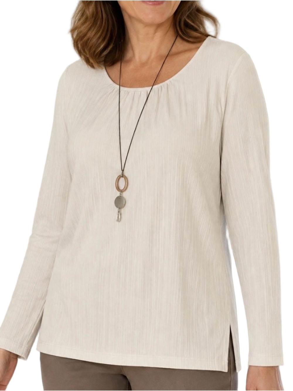 31. NWT WOMENS CHICO’S 3/XL DETAIL TOP